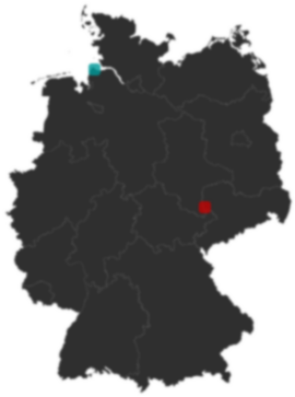 Deutschlandkarte: Wo liegt ?
