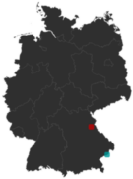 Deutschlandkarte: Wo liegt ?