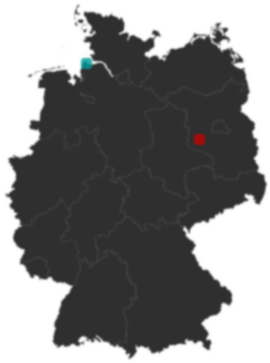Deutschlandkarte: Wo liegt ?