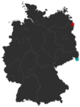 Deutschlandkarte: Wo liegt ?