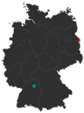 Deutschlandkarte: Wo liegt ?
