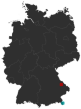 Deutschlandkarte: Wo liegt ?