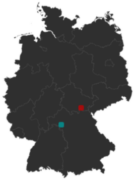 Deutschlandkarte: Wo liegt ?