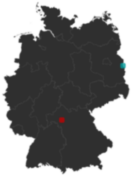 Deutschlandkarte: Wo liegt ?