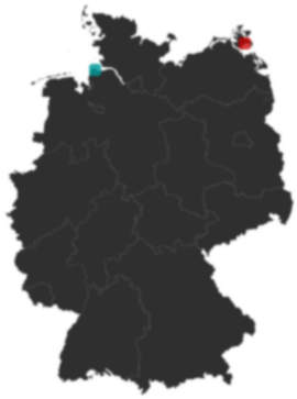 Deutschlandkarte: Wo liegt ?
