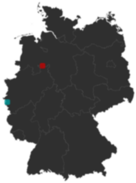 Deutschlandkarte: Wo liegt ?