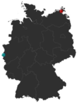 Deutschlandkarte: Wo liegt ?