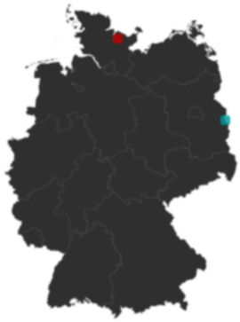 Deutschlandkarte: Wo liegt ?