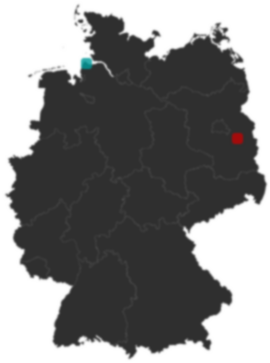 Deutschlandkarte: Wo liegt ?