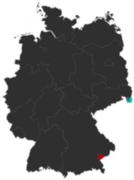 Deutschlandkarte: Wo liegt ?