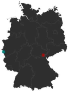 Deutschlandkarte: Wo liegt ?
