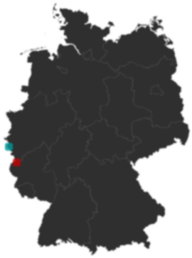 Deutschlandkarte: Wo liegt ?