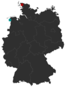 Deutschlandkarte: Wo liegt ?