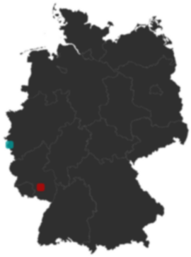Deutschlandkarte: Wo liegt ?