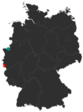 Deutschlandkarte: Wo liegt ?
