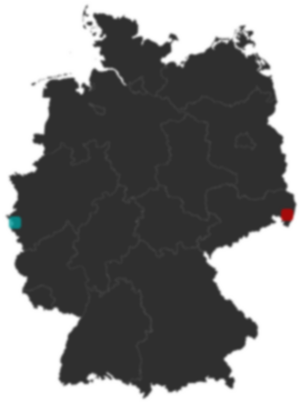 Deutschlandkarte: Wo liegt ?