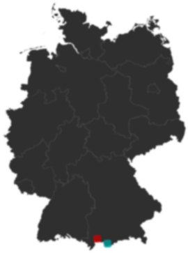 Deutschlandkarte: Wo liegt ?