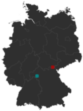Deutschlandkarte: Wo liegt ?