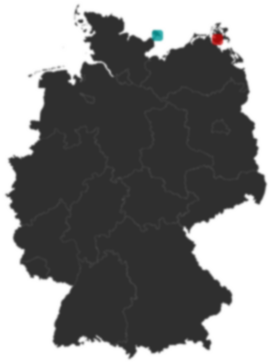 Deutschlandkarte: Wo liegt ?