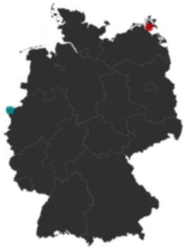 Deutschlandkarte: Wo liegt ?