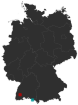 Deutschlandkarte: Wo liegt ?