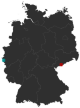 Deutschlandkarte: Wo liegt ?