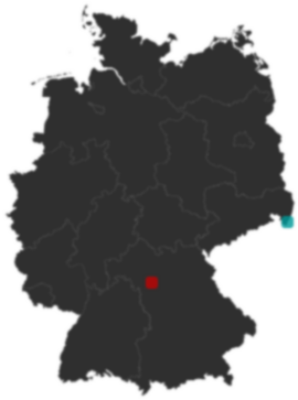 Deutschlandkarte: Wo liegt ?