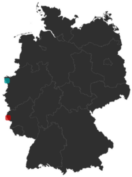 Deutschlandkarte: Wo liegt ?