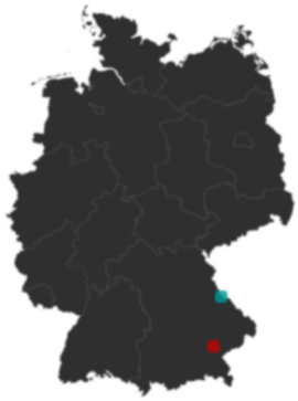 Deutschlandkarte: Wo liegt ?