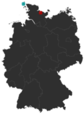 Deutschlandkarte: Wo liegt ?