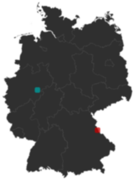 Deutschlandkarte: Wo liegt ?