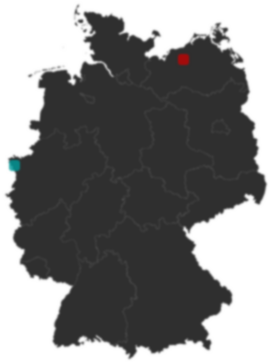 Deutschlandkarte: Wo liegt ?