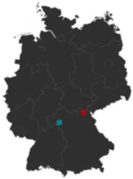 Deutschlandkarte: Wo liegt ?