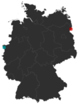 Deutschlandkarte: Wo liegt ?