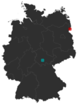 Deutschlandkarte: Wo liegt ?