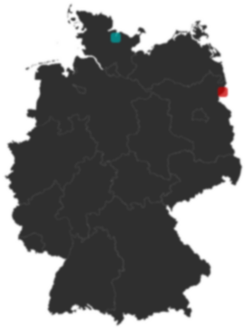 Deutschlandkarte: Wo liegt ?