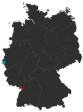 Deutschlandkarte: Wo liegt ?
