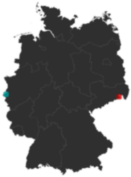 Deutschlandkarte: Wo liegt ?