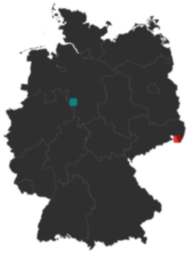 Deutschlandkarte: Wo liegt ?