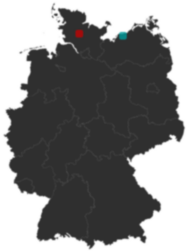 Deutschlandkarte: Wo liegt ?