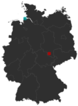 Deutschlandkarte: Wo liegt ?