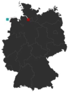 Deutschlandkarte: Wo liegt ?