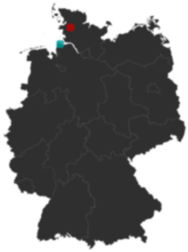 Deutschlandkarte: Wo liegt ?