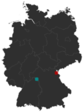 Deutschlandkarte: Wo liegt ?