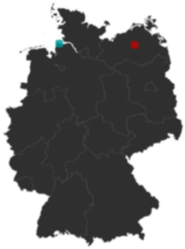 Deutschlandkarte: Wo liegt ?