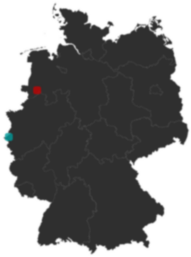 Deutschlandkarte: Wo liegt ?
