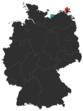 Deutschlandkarte: Wo liegt ?