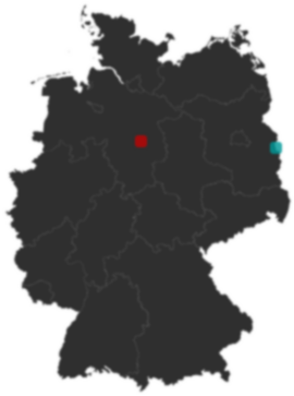 Deutschlandkarte: Wo liegt ?