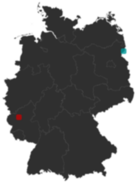 Deutschlandkarte: Wo liegt ?
