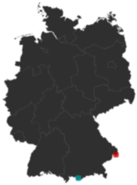 Deutschlandkarte: Wo liegt ?